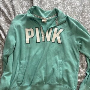 PINK Victoria's Secret Women's Mint Green Sweater